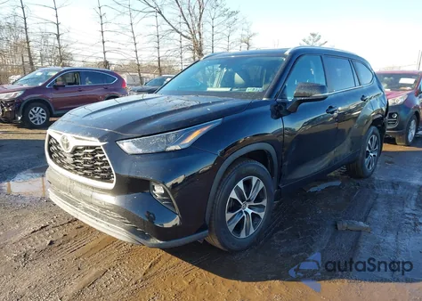 2023 Toyota Highlander Xle из США, поврежденный, VIN 5TDKDRBH0PS023838
